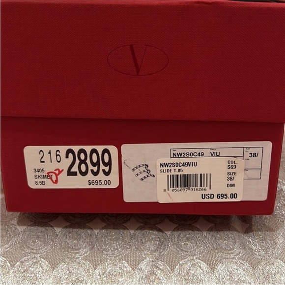 Valentino Rockstud Slide Sandal - Picture 2 of 11